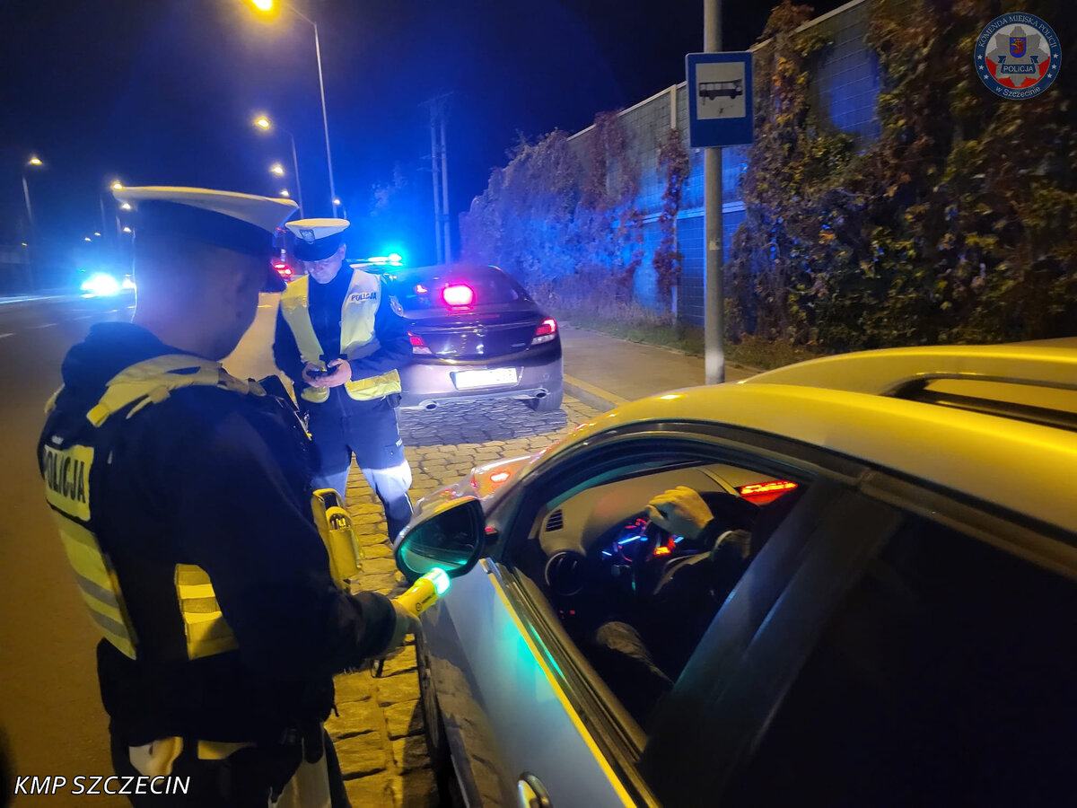 Bezpieczny Szczecin - policjanci kontrolowali uczestników ruchu drogowego