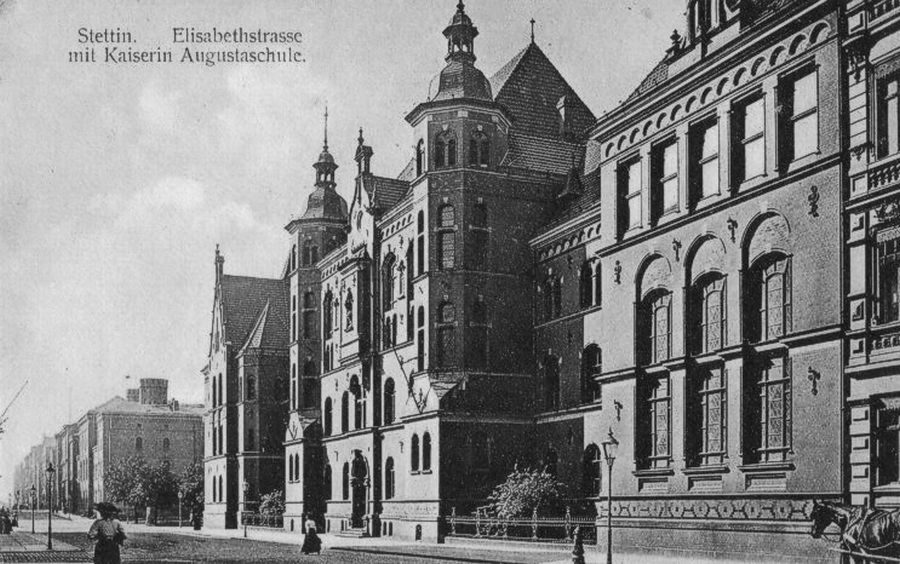 Gmach Kaiserin-Auguste-Viktoria-Schule w Szczecinie